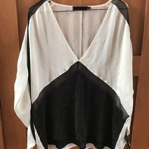 BKE Boutique Satin shirt